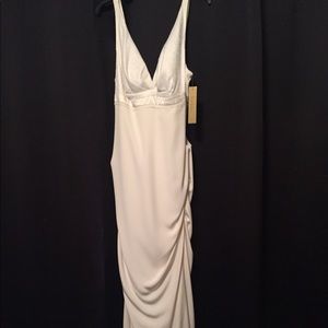 NICOLE MILLER DESIGNER GOWN-never worn or altered!